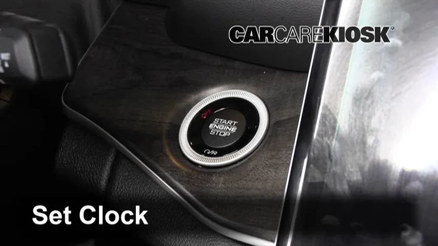 2021 Jeep Grand Cherokee L Limited 3.6L V6 FlexFuel Horloge